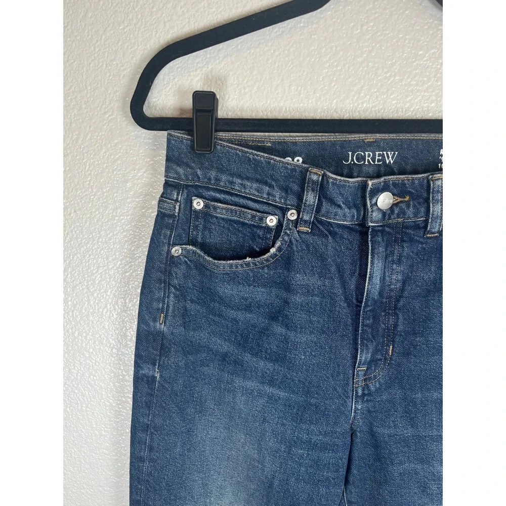 J.Crew '96 Slim Straight Jeans High Rise Indigo Blue‎ Size 28